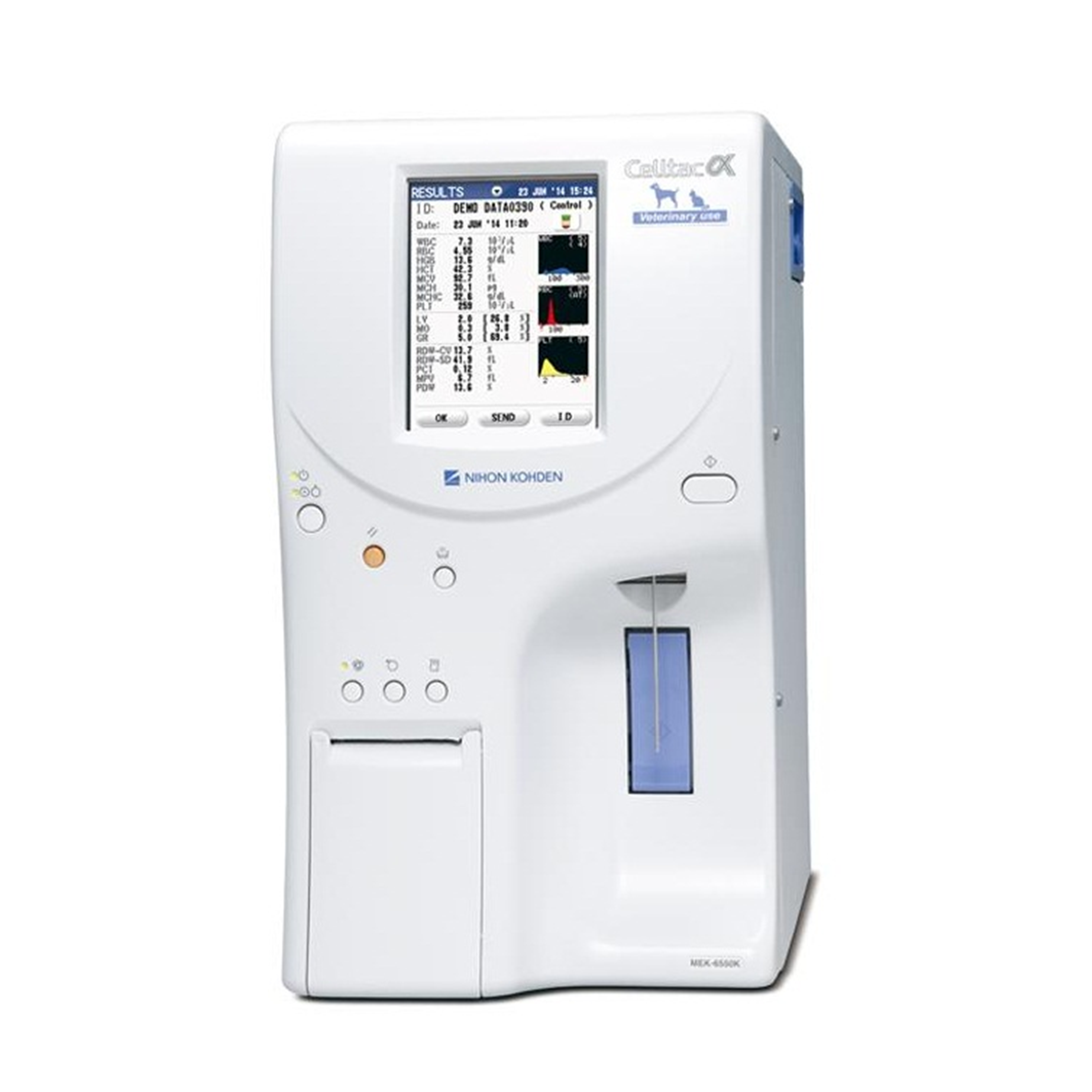 Nihon Kohden Hematology Analyzer MEK 6550